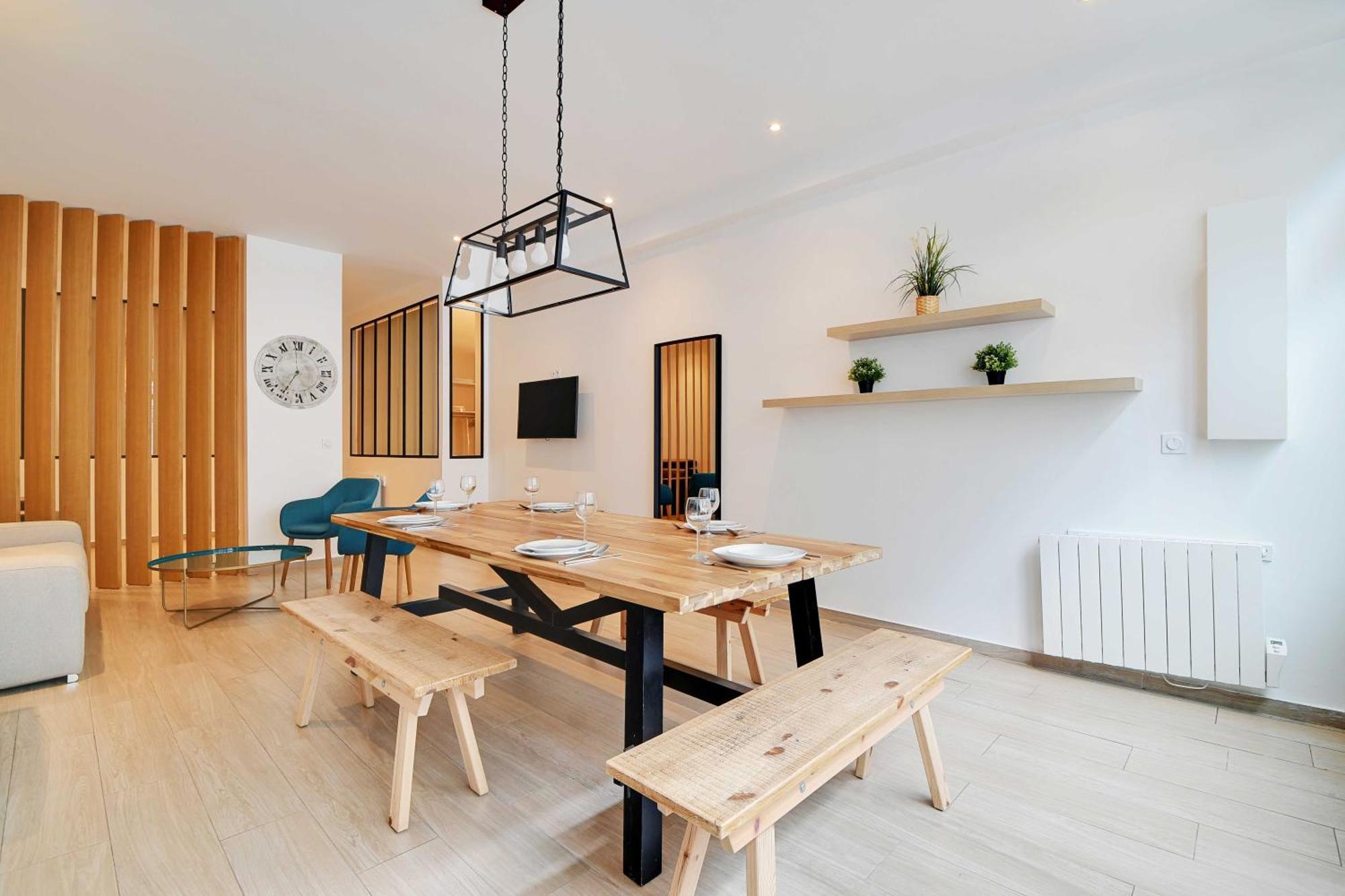 Wonderful - 2br-8p - Marche D'aligre * Paris